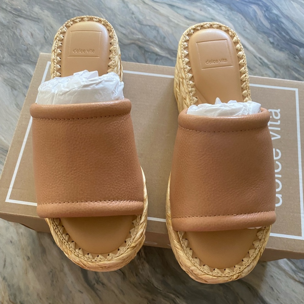 Dolce Vita Chavi Sandal in Tan - Picture 6 of 10